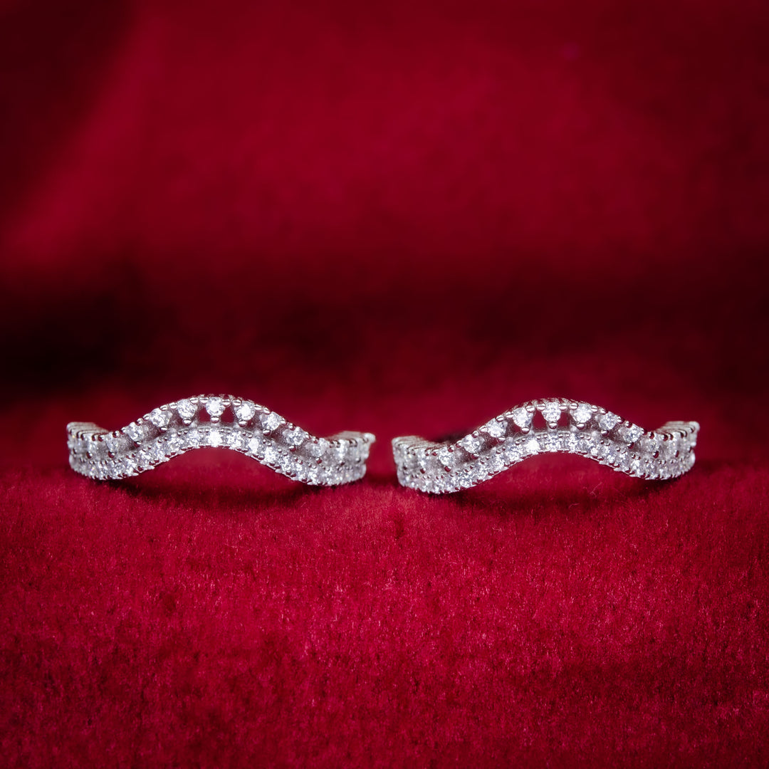 WaveGlow – 925 Silver Toe Ring