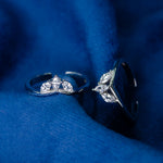 Load image into Gallery viewer, CrownGleam – Silver Toe Rings
