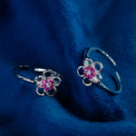 Load image into Gallery viewer, BlossomPink – 925 Silver Toe Ring
