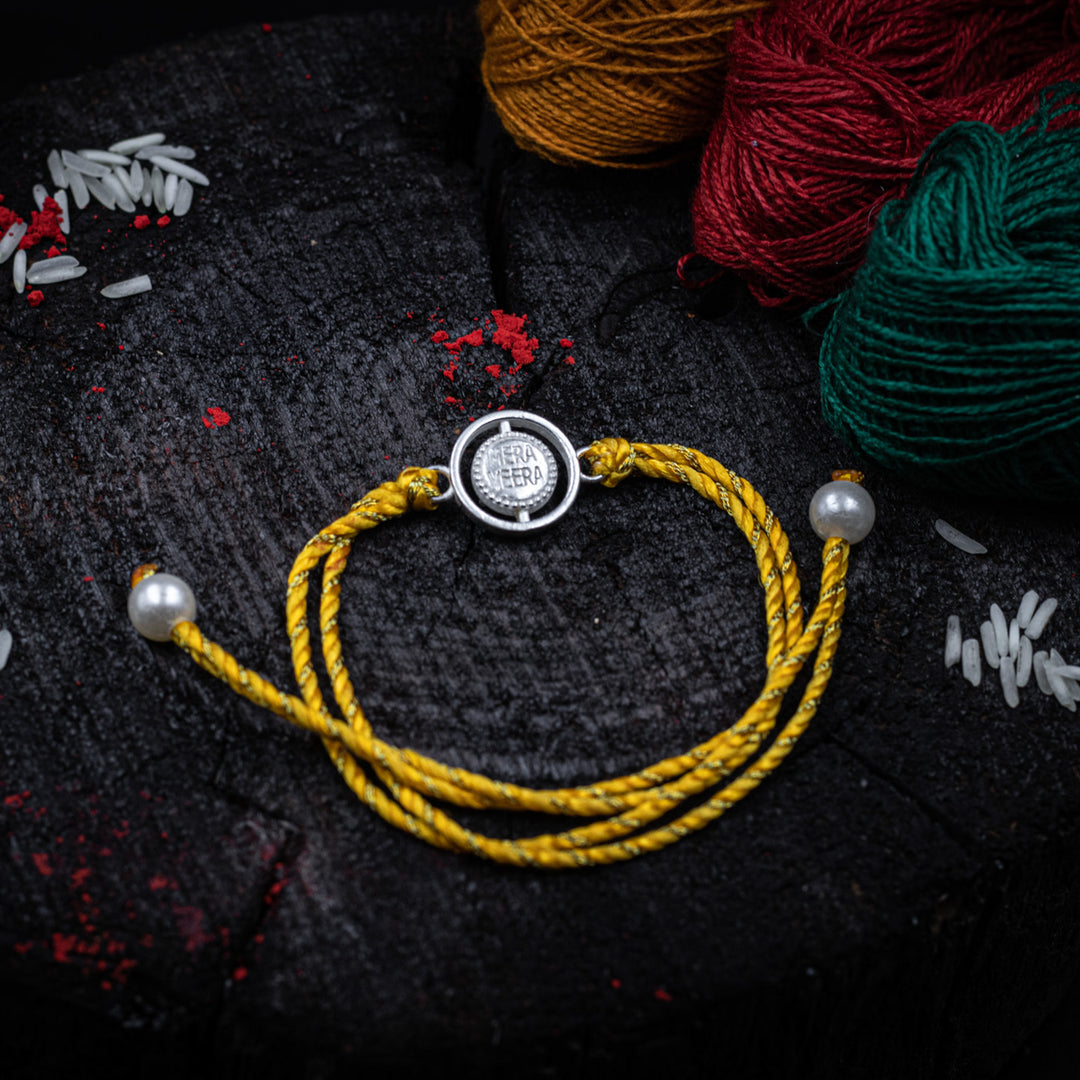 "Mera Veera" Silver Rakhi