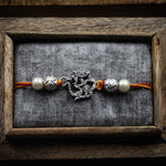Load image into Gallery viewer, “Divine harmony” OM Silver Rakhi
