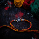 Load image into Gallery viewer, The Lord Ganesha Silver Rakhi
