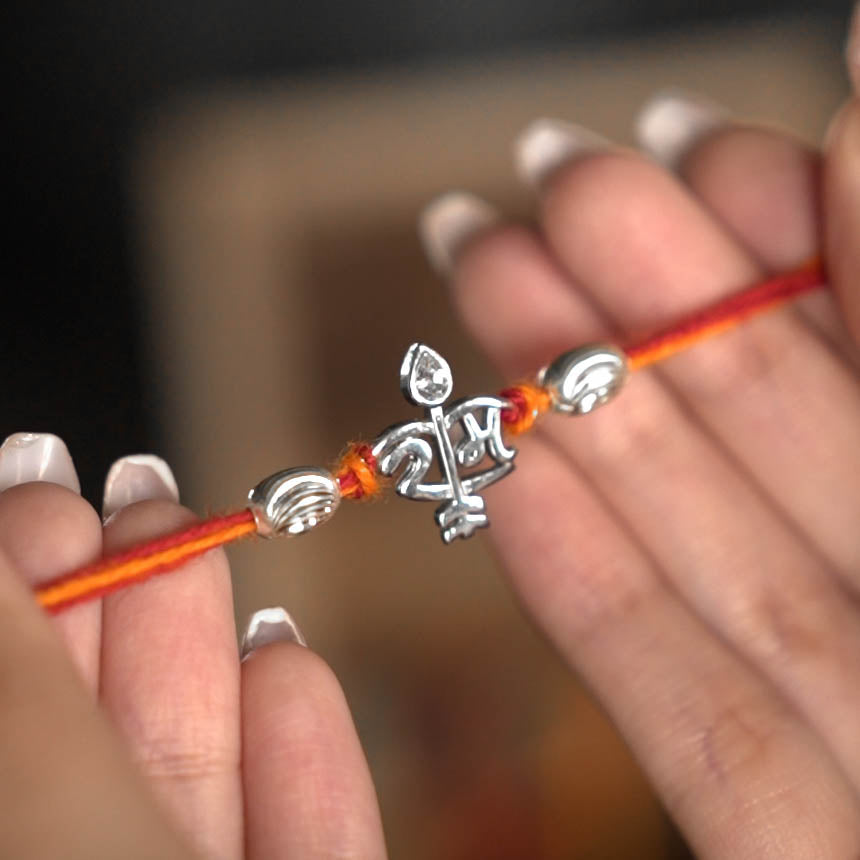 RamRaksha – 925 Silver Ram Naam Rakhi