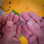 Load and play video in Gallery viewer, Tritatva – 925 Silver Rudraksha Bracelet
