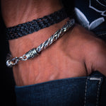 Load image into Gallery viewer, Mystic Knot Silver Bracelet
