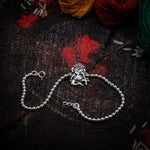 Load image into Gallery viewer, &quot;Blessings of Ganesh&quot; Silver Rakhi
